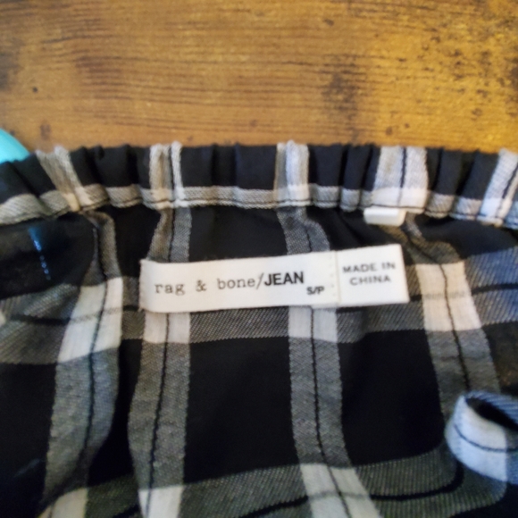 RAG & BONE JEAN Plaid Top (S/P) - Picture 4 of 6
